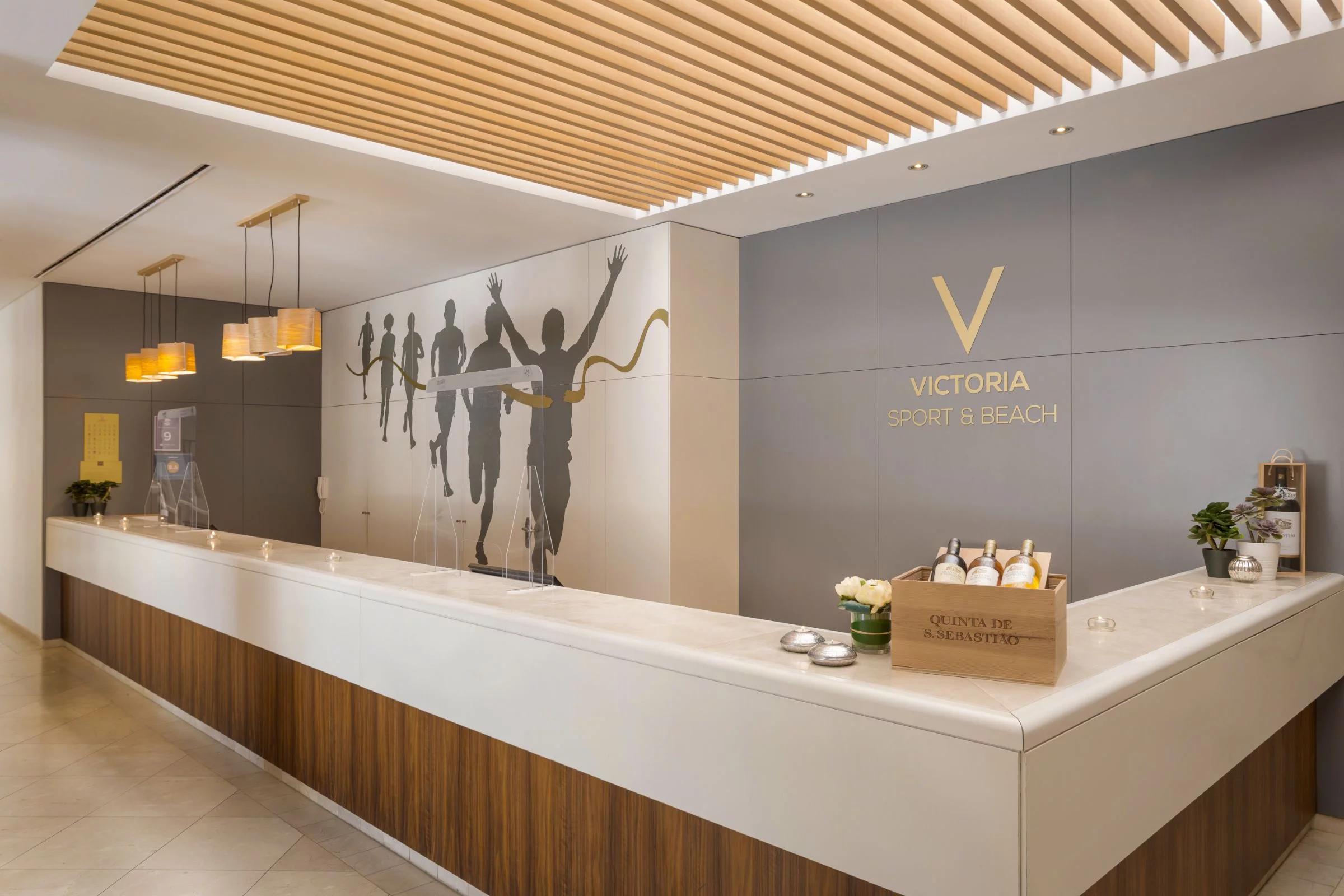 Recepção Victoria Hotel - P3P J. Paulo Pereira - Arquitetos & Associados